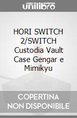 HORI SWITCH 2/SWITCH Custodia Vault Case Gengar e Mimikyu game acc