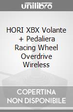 HORI XBX Volante + Pedaliera Racing Wheel Overdrive Wireless game acc