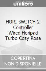 HORI SWITCH 2 Controller Wired Horipad Turbo Cozy Rosa game acc