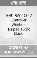HORI SWITCH 2 Controller Wireless Horipad Turbo Black game acc