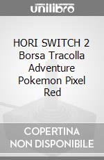 HORI SWITCH 2 Borsa Tracolla Adventure Pokemon Pixel Red game acc