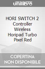 HORI SWITCH 2 Controller Wireless Horipad Turbo Pixel Red game acc