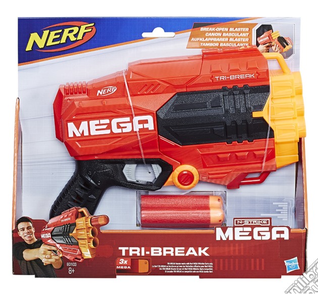 Nerf Mega Tri Break videogame di ARGI