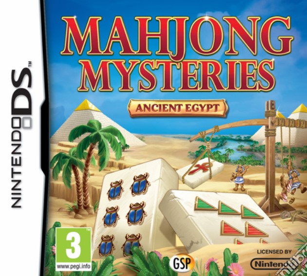 Mahjong Mysteries - Ancient Egypt videogame di NDS