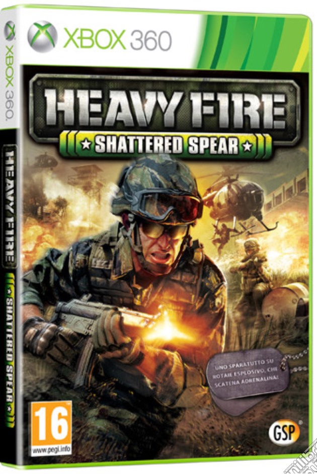Heavy Fire: Shattered Spear videogame di X360