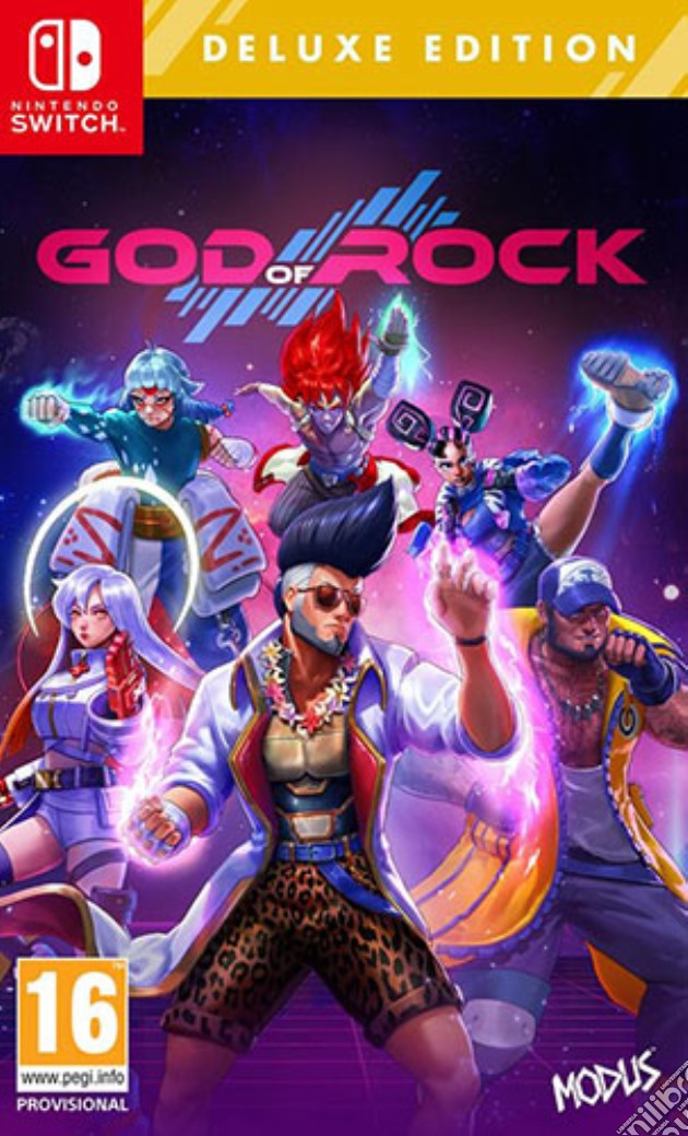 God of Rock videogame di SWITCH