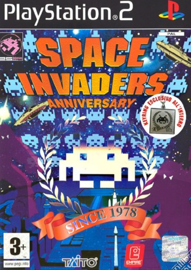 Space Invaders videogame di PS2