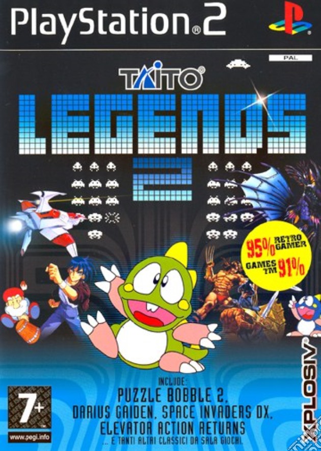 TAITO Legends 2 videogame di PS2
