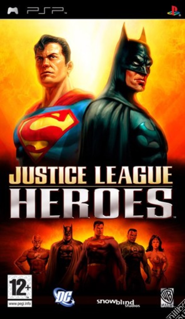 Justice League Heroes videogame di PSP