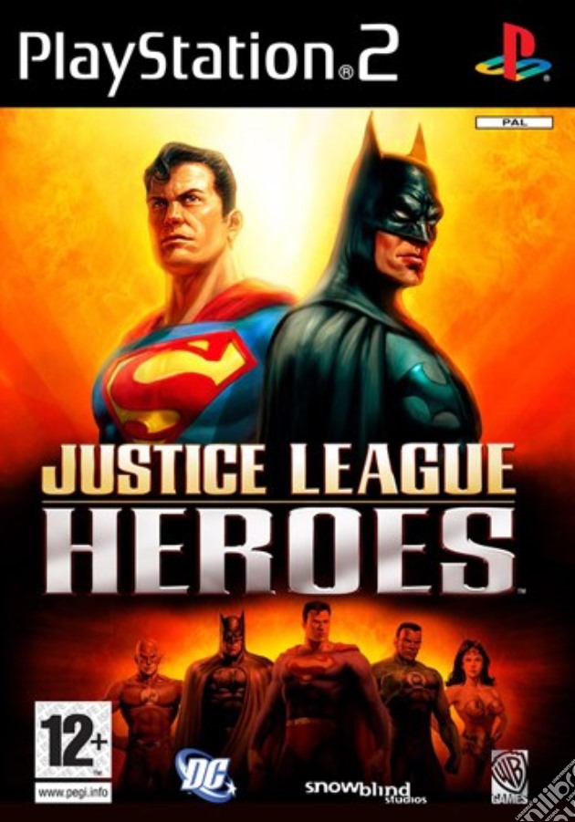 Justice League Heroes videogame di PS2