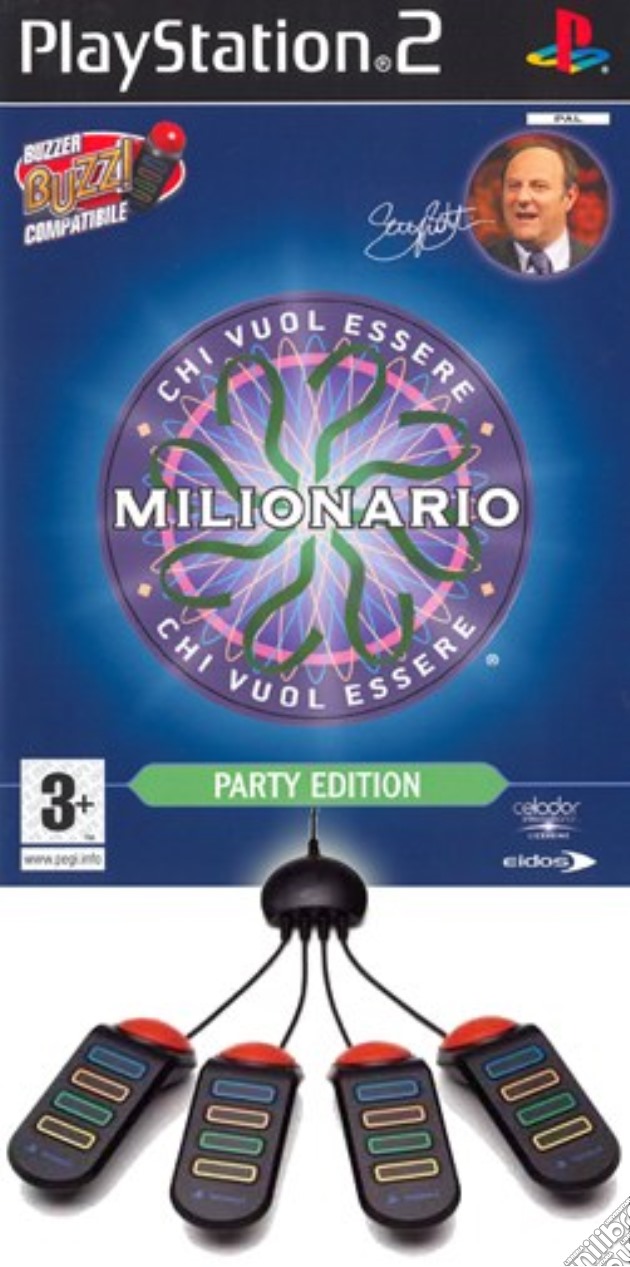 Chi vuol essere milionario? P. E. + Buzz videogame di PS2