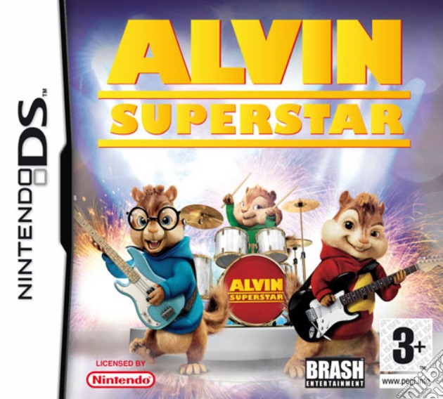 Alvin Superstar videogame di NDS