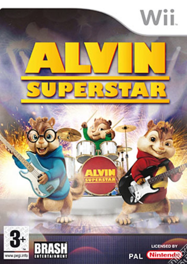 Alvin Superstar videogame di WII