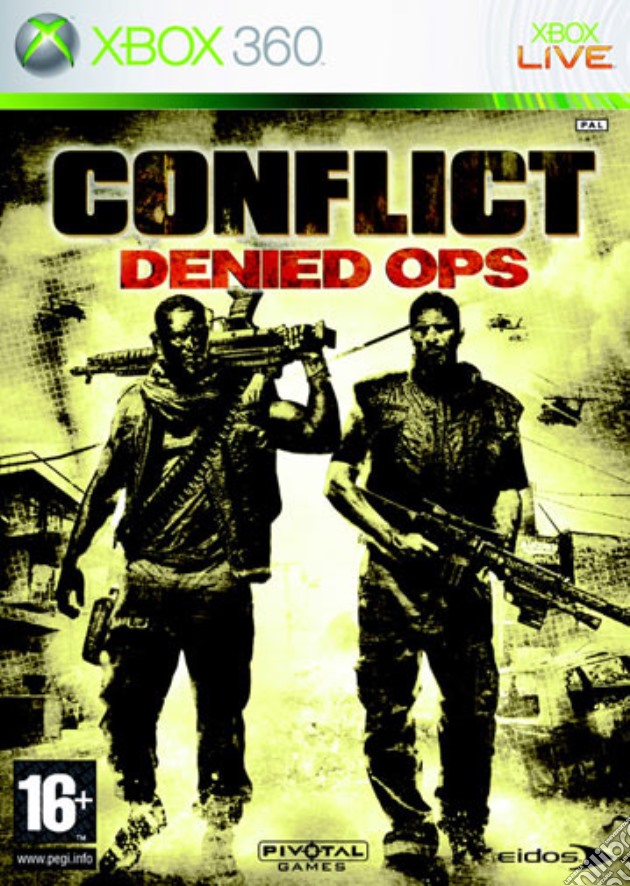 Conflict: Denied Ops videogame di X360