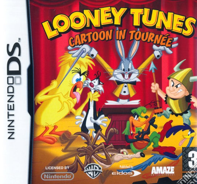 Looney Tunes Cartoon In Tournee videogame di NDS