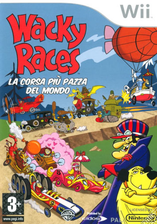 Wacky Races videogame di WII