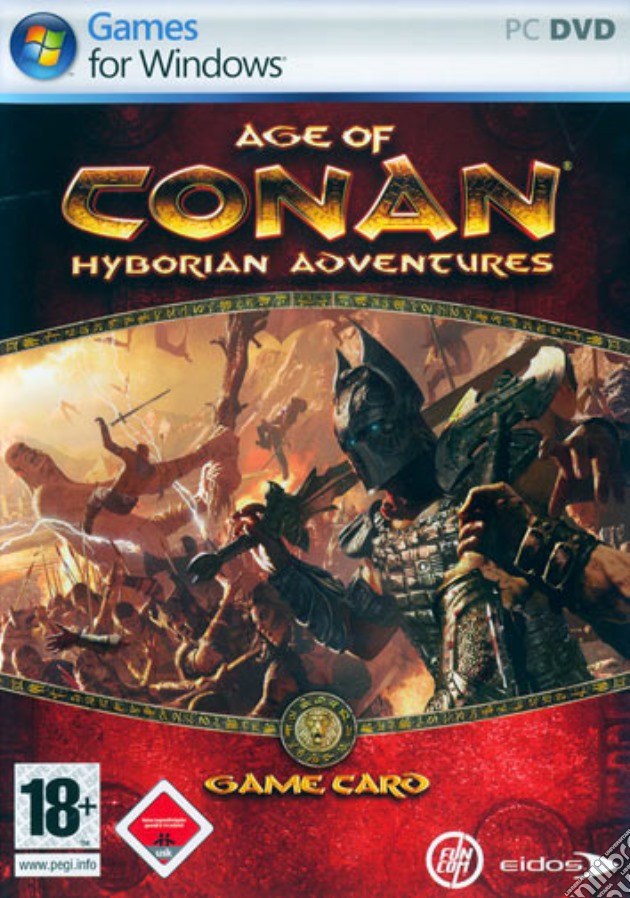 Age Of Conan: Hyborian Ad. Game Card videogame di PC