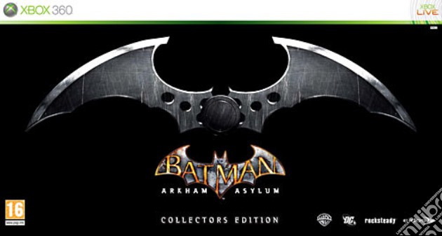 Batman Arkham Asylum Collectors Edition videogame di X360