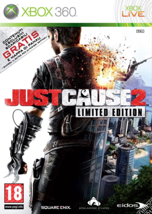 Just Cause 2 Limited Edition videogame di X360