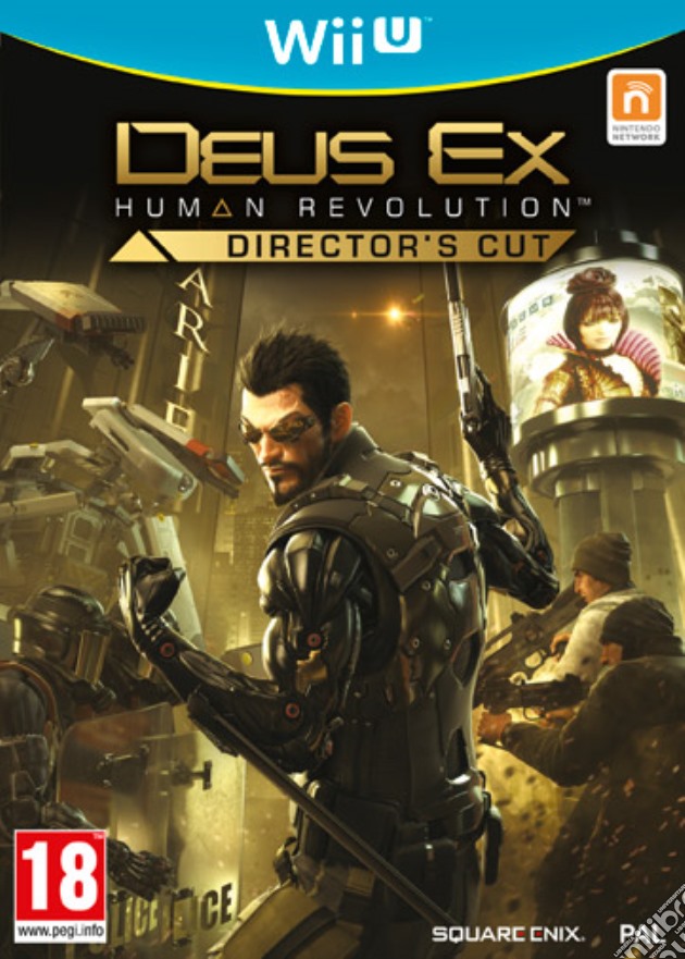 Deus Ex Human Revolution Director's Cut videogame di WIIU