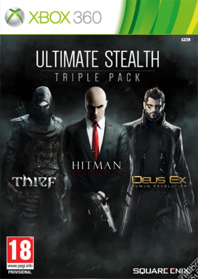 Ultimate Stealth Triple Pack videogame di X360