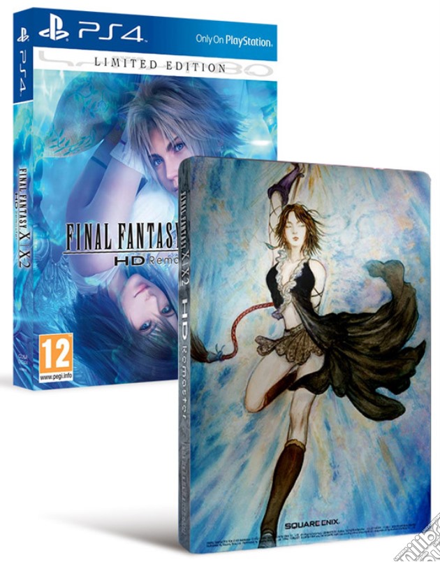 Final Fantasy X-X2 Remaster Steelbook Ed videogame di PS4