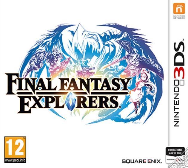 Final Fantasy Explorers videogame di 3DS