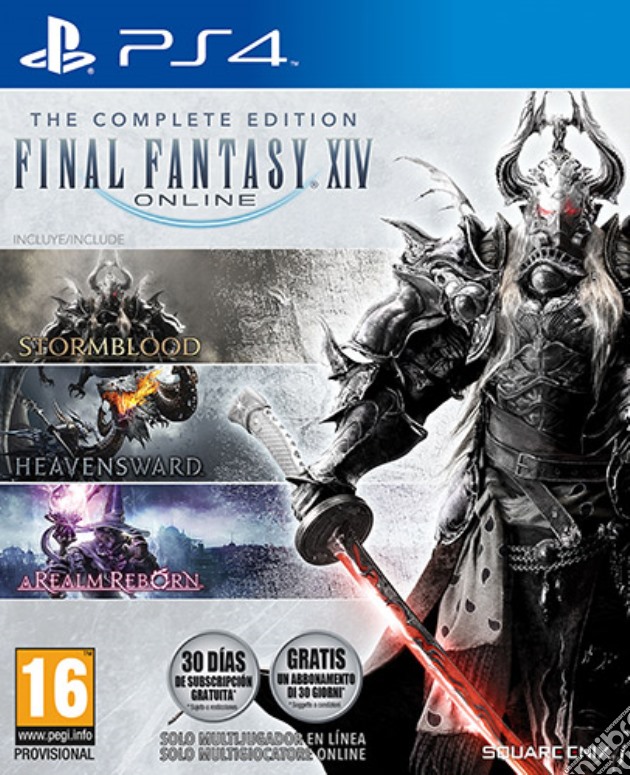 Final Fantasy XIV Online The Complete Edition videogame di PS4