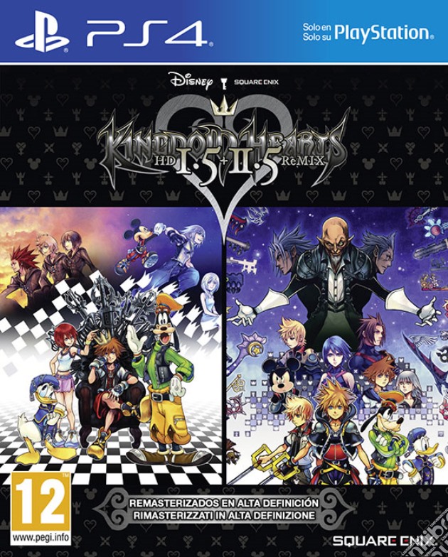 Kingdom Hearts 1.5 HD & 2.5 HD videogame di PS4