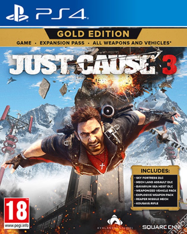 Just Cause 3 Gold Ed. videogame di PS4