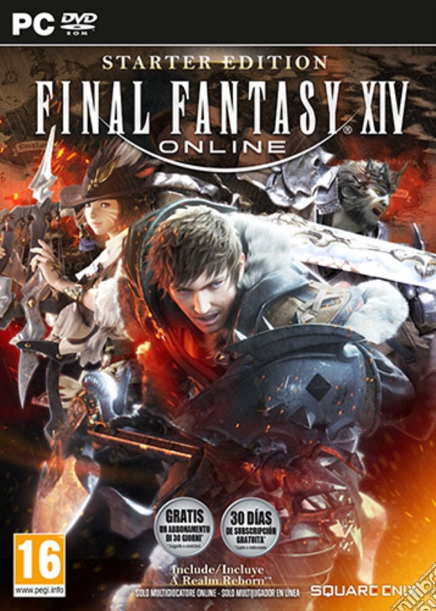 Final Fantasy XIV Online Starter Ed. videogame di PC