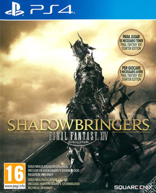 Final Fantasy XIV Shadowbringers Add-on videogame di PS4