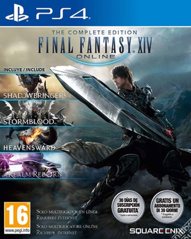 Final Fantasy XIV Online The Complete Ed videogame di PS4