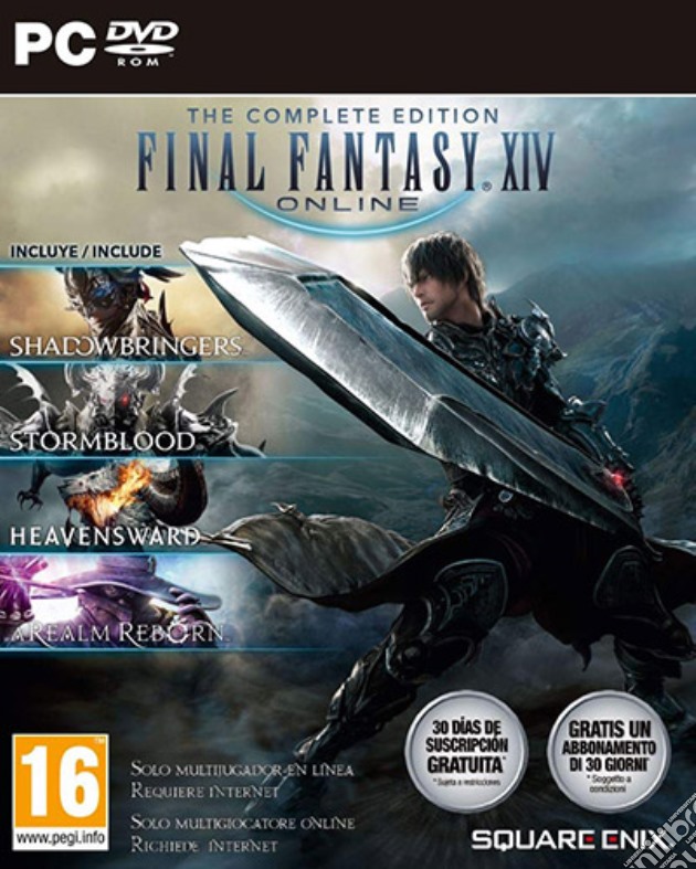 Final Fantasy XIV Online The Complete Ed videogame di PC