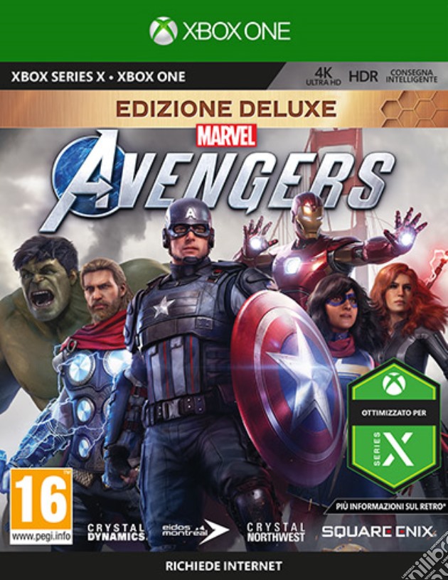 Marvel's Avengers: Edizione Deluxe videogame di XONE
