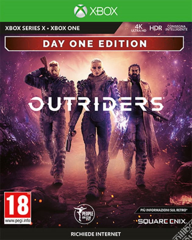 Outriders - Day One Edition videogame di XBX