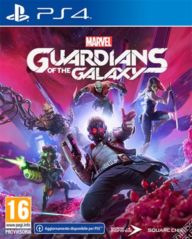 Marvel Guardians of the Galaxy videogame di PS4