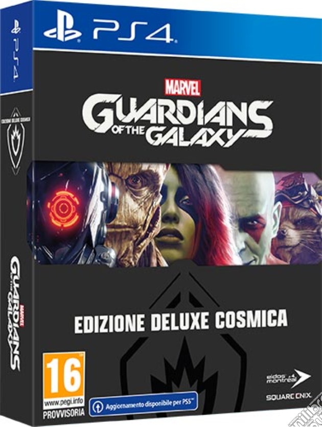 Marvel Guardians of the Galaxy Deluxe videogame di PS4