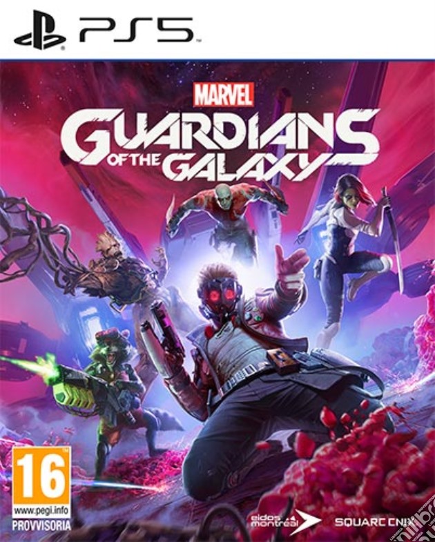 Marvel Guardians of the Galaxy videogame di PS5