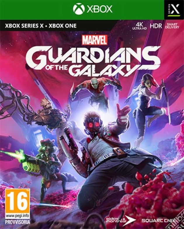 Marvel Guardians of the Galaxy videogame di XBX