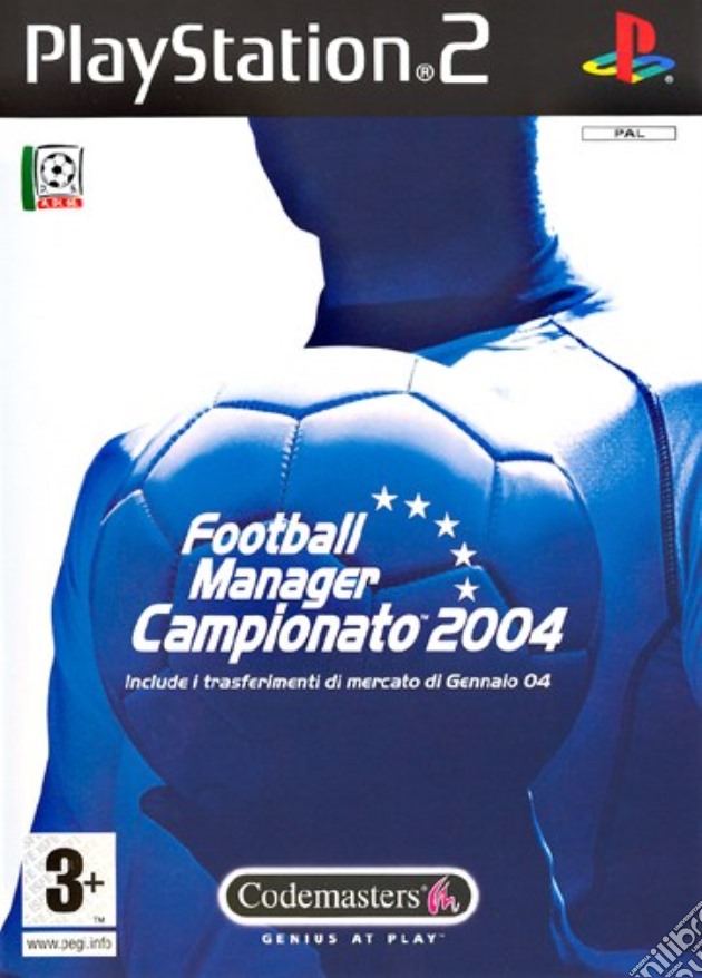 Football Manager Campionato 2004 videogame di PS2
