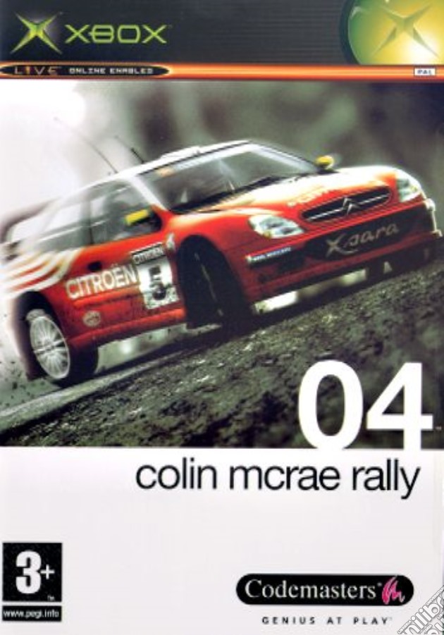 Colin McRae Rally 04 videogame di XBOX