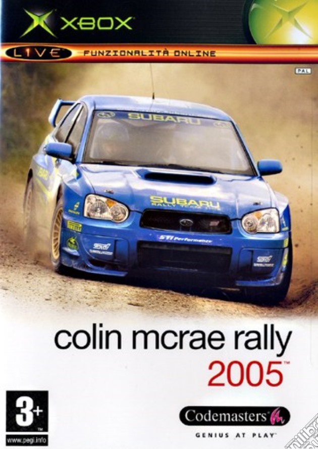 Colin Mc Rae Rally 2005 videogame di XBOX