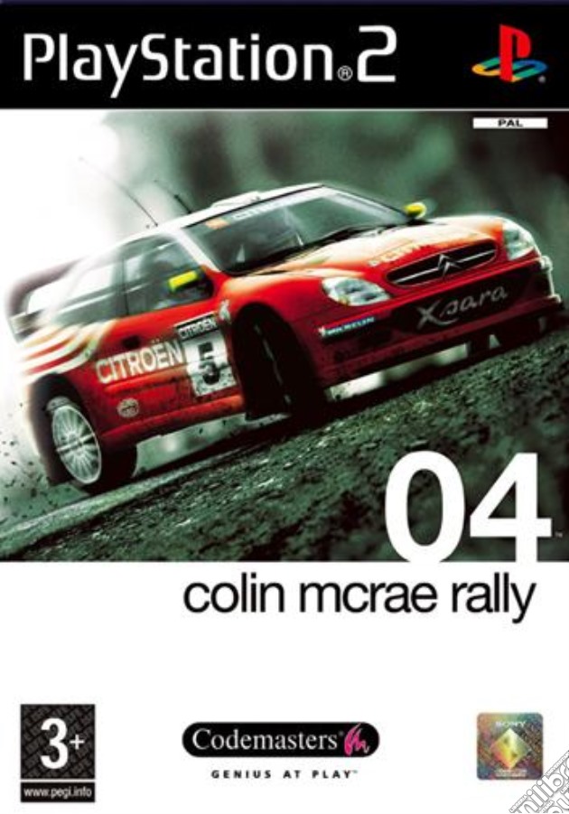 Colin McRae Rally 04 videogame di PS2