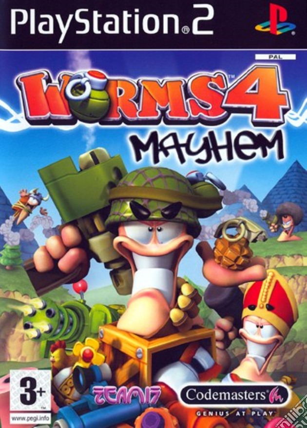 Worms 4: Mayhem videogame di PS2