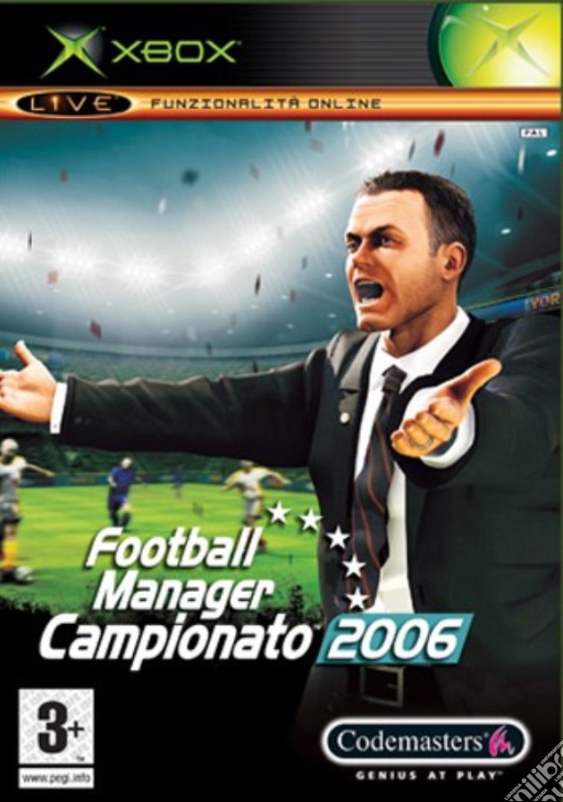 Football Manager Campionato 06 videogame di XBOX