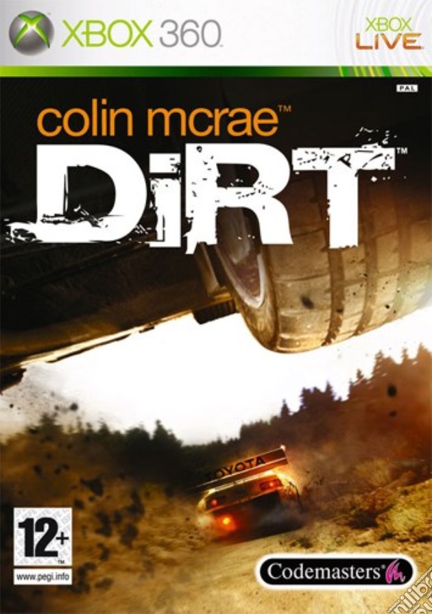 Colin McRae Dirt videogame di X360