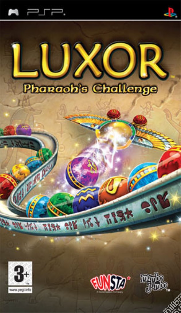 Luxor Pharaoh's Challenge videogame di PSP