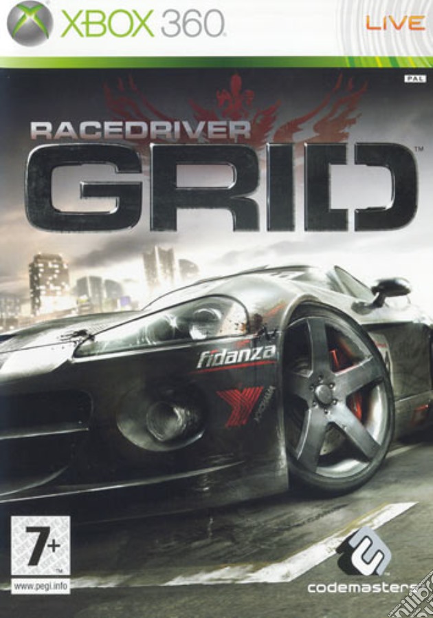 Racedriver: Grid videogame di X360