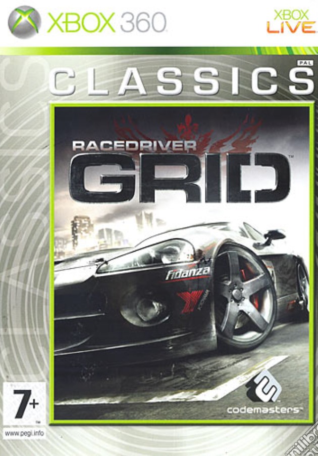 Racedriver: Grid CLS videogame di X360